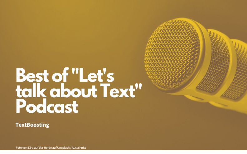 Best oft "Let's talk about Text"-Podcast